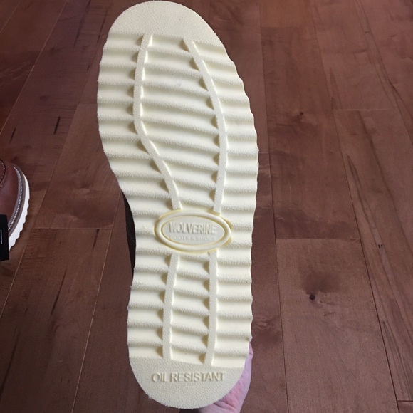 Wolverine Work Wedge Steel Toe Boots 9 - Picture 7 of 8